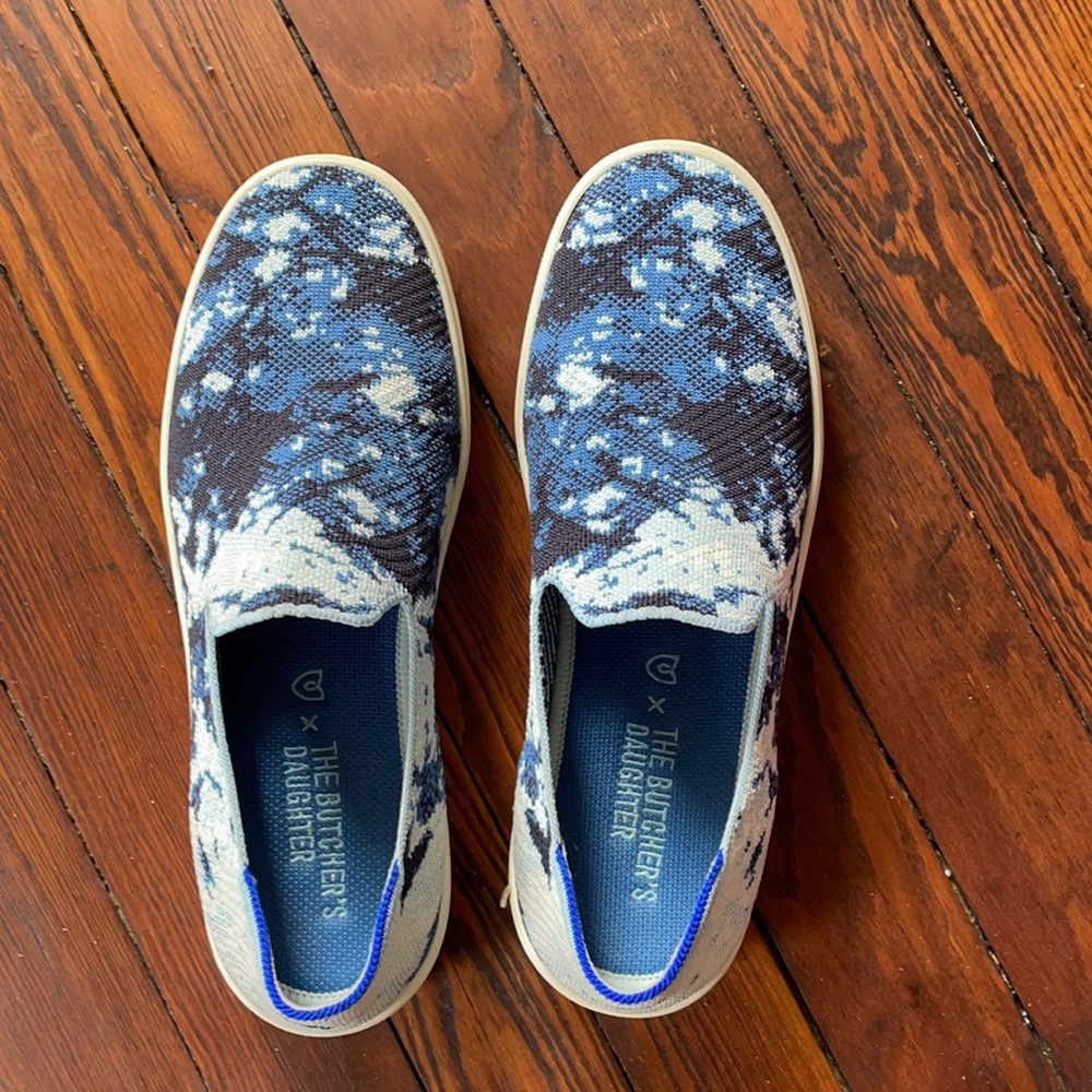 Rothy’s x The Butcher’s Daughter Indigo Sneakers